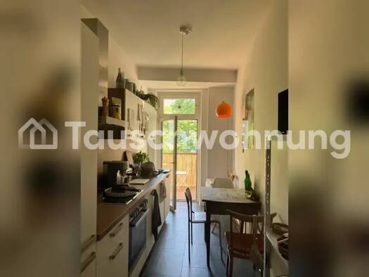 Wohnung zur Miete Tauschwohnung 800 € 3 Zimmer 85 m² 2. Geschoss Neustadt-Neuschönefeld Leipzig 04317