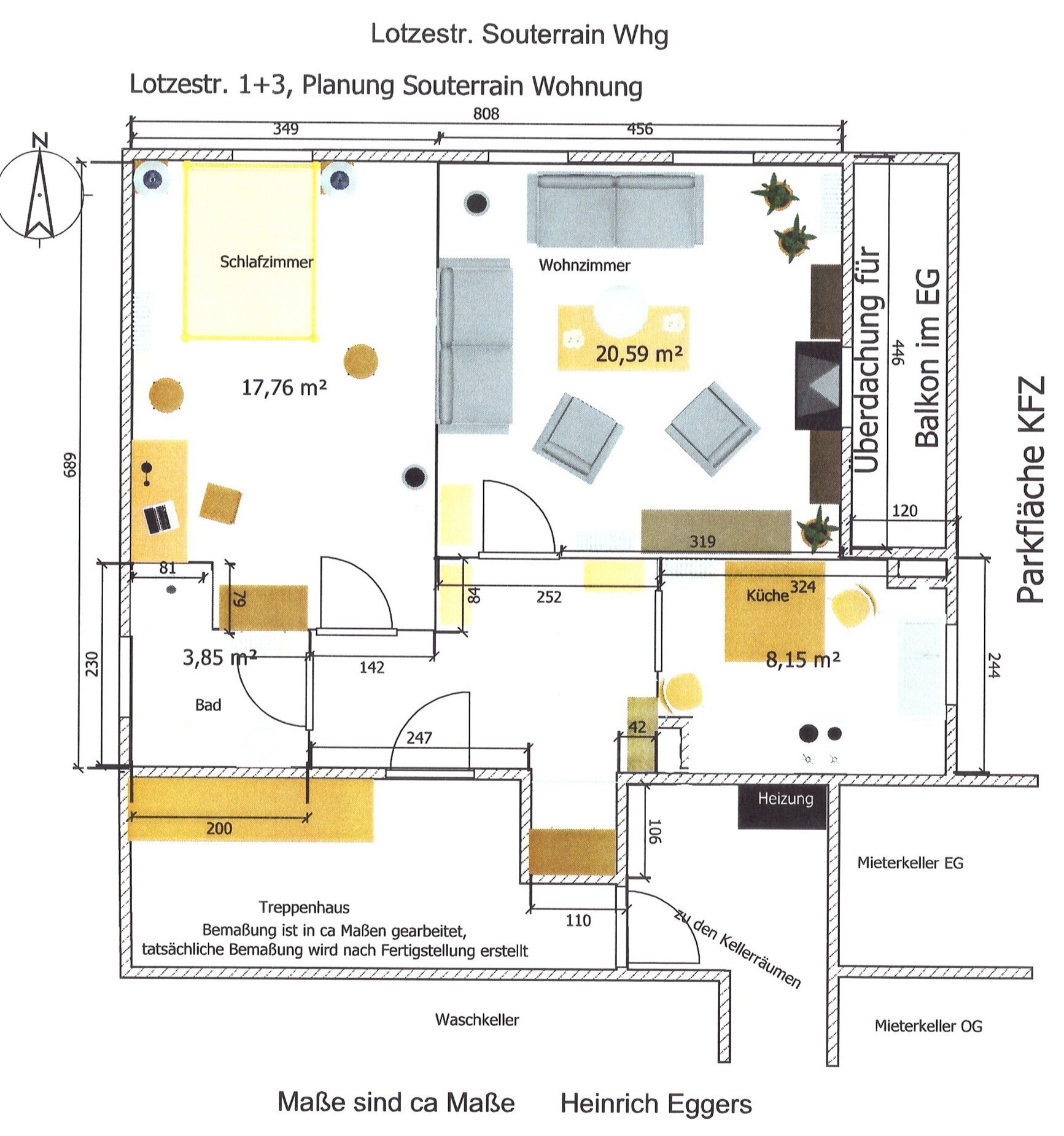 Wohnung zur Miete 474 € 2 Zimmer 55 m²<br/>Wohnfläche UG<br/>Geschoss Lotzestr. 3 Stadtzentrum Werl 59457