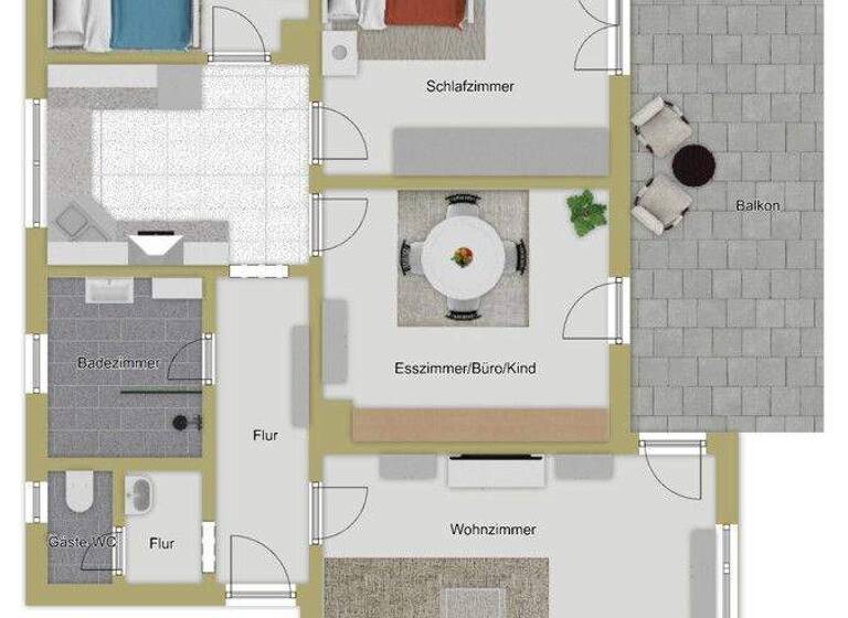 Wohnung zum Kauf 329.000 € 4 Zimmer 94 m² Bad Waldsee 88339