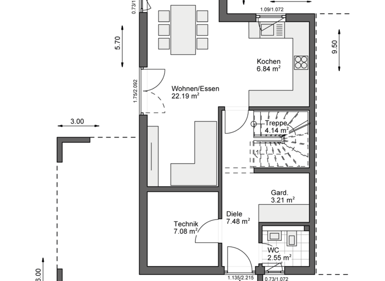 Doppelhaushälfte zum Kauf provisionsfrei 1.614.843 € 3 Zimmer 98 m² 1.180 m² Grundstück Landsberg Landsberg am Lech 86899