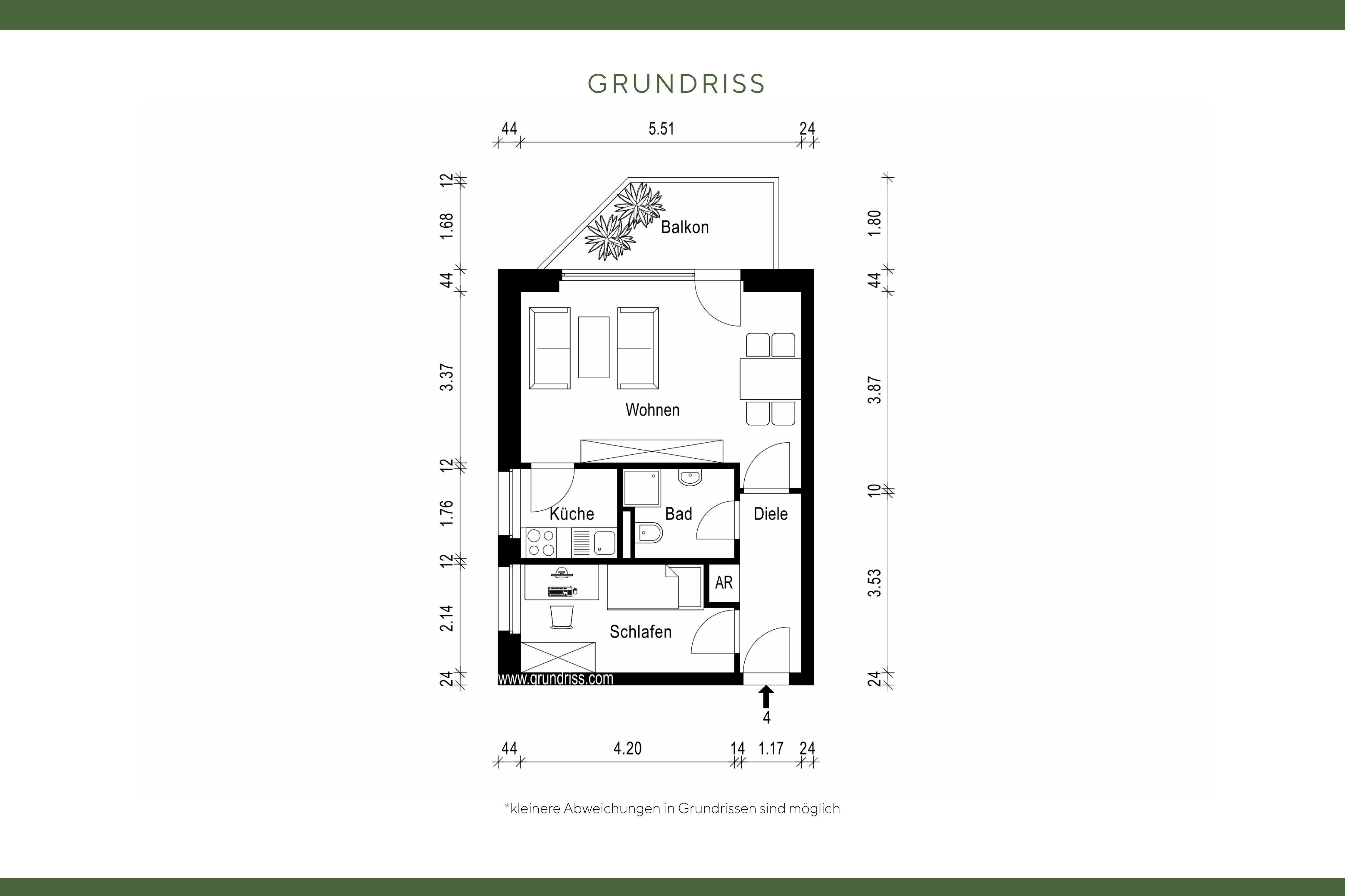 Wohnung zum Kauf 149.000 € 2 Zimmer 42 m²<br/>Wohnfläche 1.<br/>Geschoss Roxel Münster 48161