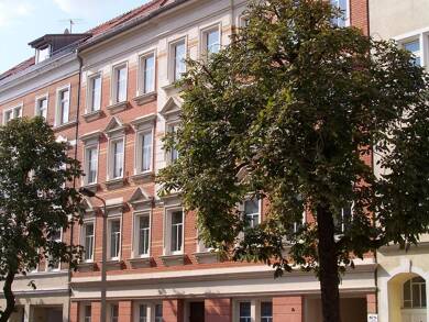 Wohnung zur Miete 240 € 1 Zimmer 32 m² EG frei ab sofort Schillerstraße 7a Innenstadt Riesa 01589