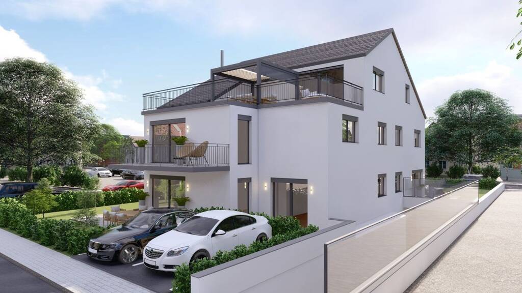 Wohnung zum Kauf - Erstbezug provisionsfrei 525.000 € 3 Zimmer 104,4 m² EG frei ab sofort Nürnberger Leithe 11 Wolkersdorf Schwabach 91126