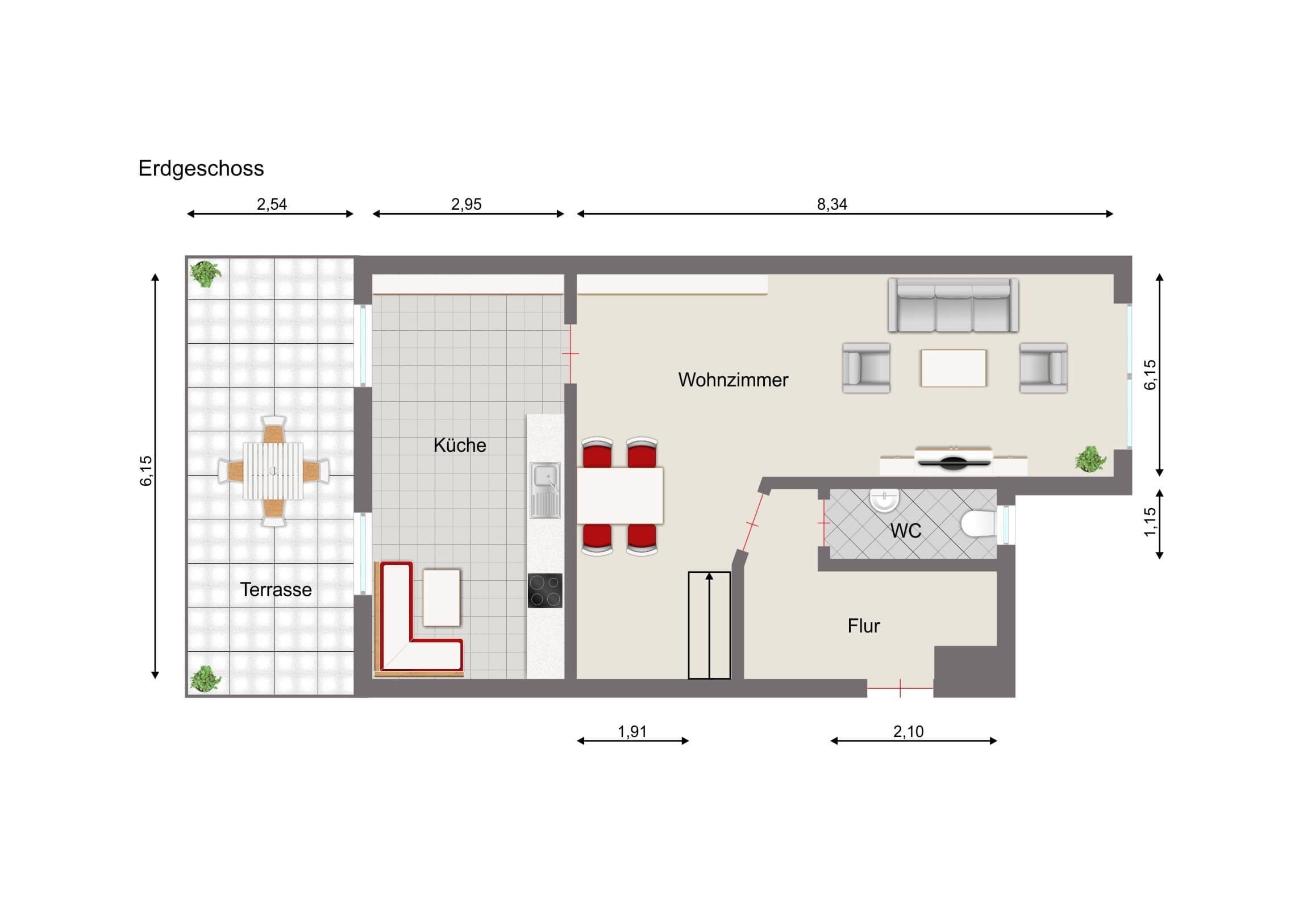 Doppelhaushälfte zum Kauf 270.000 € 6 Zimmer 180 m²<br/>Wohnfläche 283 m²<br/>Grundstück Herzberg Herzberg 04916