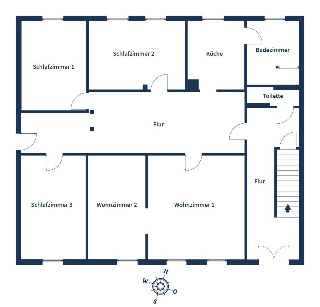 Doppelhaushälfte zum Kauf 189.000 € 13 Zimmer 390 m²<br/>Wohnfläche 372 m²<br/>Grundstück Ottenstein Ottenstein 31868