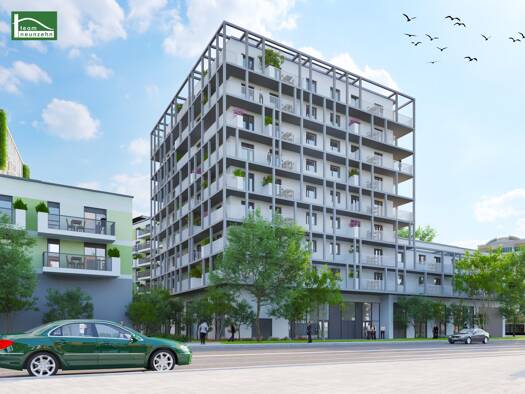 Wohnung zur Miete - Erstbezug 750 € 2 Zimmer 35,9 m² 1. Geschoss frei ab 15.10.2026 Floridsdorf 1210