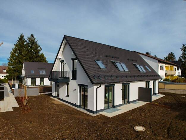 Doppelhaushälfte zum Kauf - Neubau provisionsfrei 1.475.000 € 5 Zimmer 132 m² Schneeglöckchenstraße 130 Feldmoching-Hasenbergl München 80995