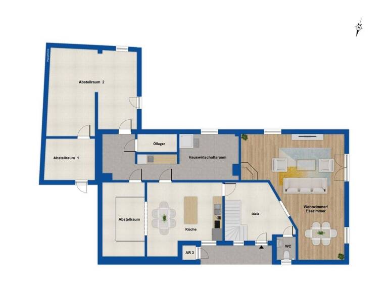 Einfamilienhaus zum Kauf 380.000 € 5 Zimmer 167,9 m² 758 m² Grundstück Handewitt 24983