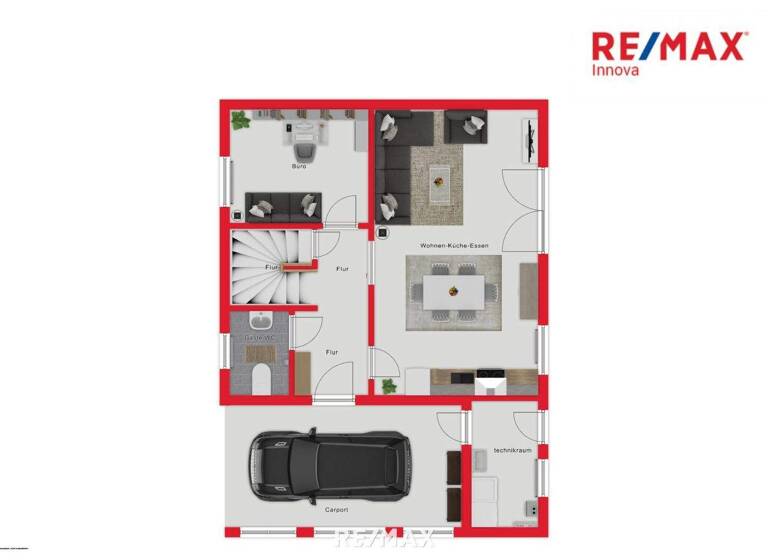 Reihenmittelhaus zum Kauf - Erstbezug 198.000 € 5 Zimmer 142 m² 403 m² Grundstück Raab 4760