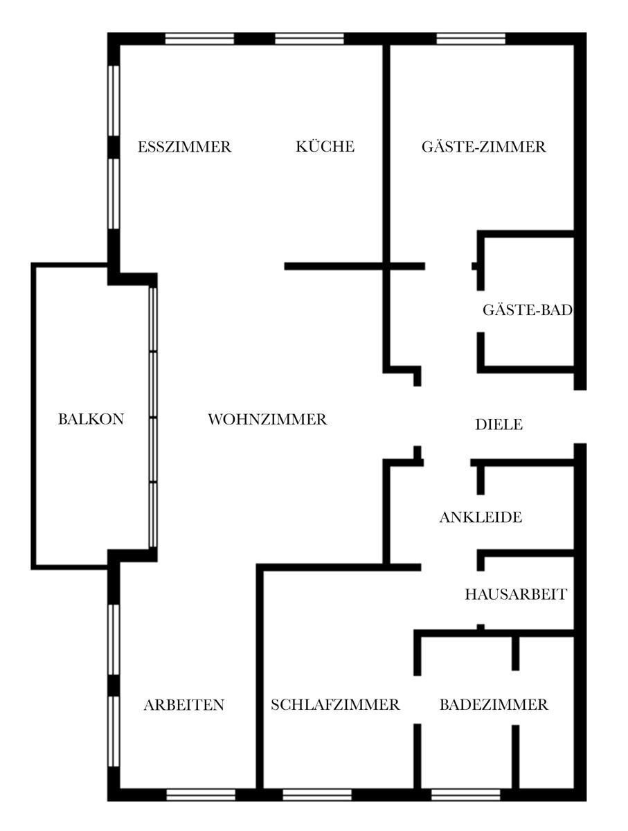 Wohnung zum Kauf 1.573.000 € 3,5 Zimmer 127 m²<br/>Wohnfläche 2.<br/>Geschoss Altstadt Düsseldorf 40213