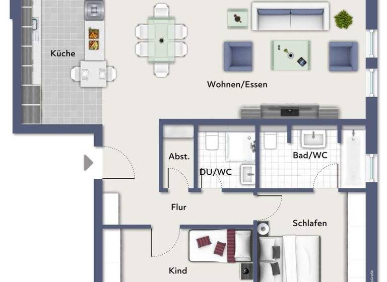 Wohnung zur Miete 1.650 € 3 Zimmer 105,8 m² 3. Geschoss frei ab 01.05.2026 Oberursel Oberursel (Taunus) 61440