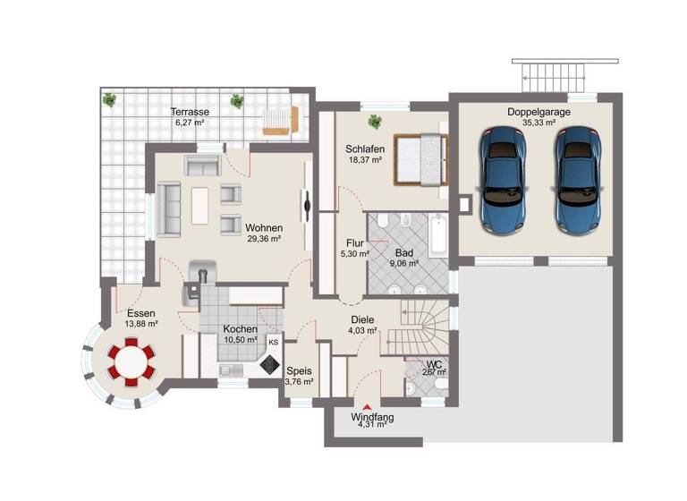 Einfamilienhaus zum Kauf 420.000 € 7 Zimmer 191 m² 748 m² Grundstück Neuhaus 94152