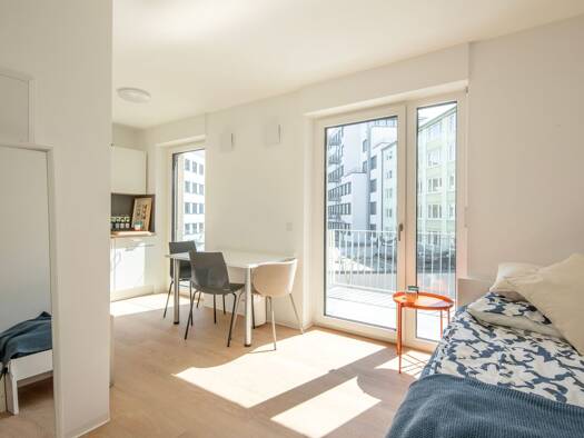 Wohnung zum Kauf - Erstbezug provisionsfrei als Kapitalanlage geeignet 159.000 € 1 Zimmer 22 m² Gleißbühl Nürnberg 90402
