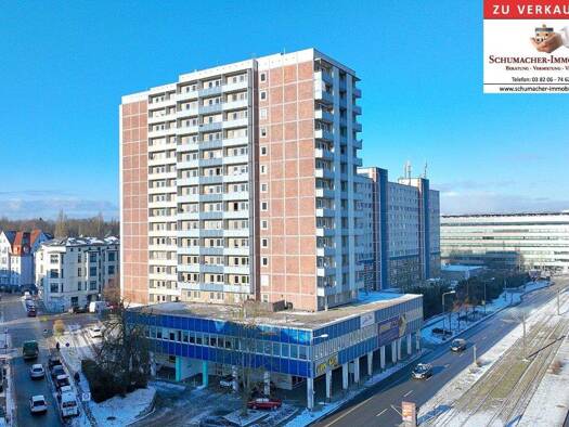 Wohnung zum Kauf 126.000 € 1 Zimmer 34 m² 14. Geschoss Kröpeliner Tor-Vorstadt Rostock 18057