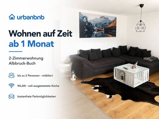 Wohnung zur Miete auf Zeit 1.150 € 2 Zimmer 80 m² frei ab 29.04.2027 Alemannenstraße Buch Albbruck 79774