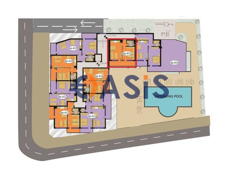 Studio zum Kauf provisionsfrei 155.000 € 2 Zimmer 61 m² 4. Geschoss ulica Kraybrezhna 6 Primorsko 8290