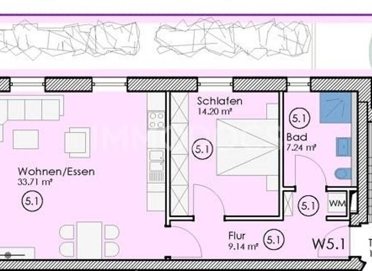 Wohnung zur Miete 1.080 € 2 Zimmer 71,8 m²<br/>Wohnfläche 01.08.2025<br/>Verfügbarkeit Neuhausen Kempten 87439