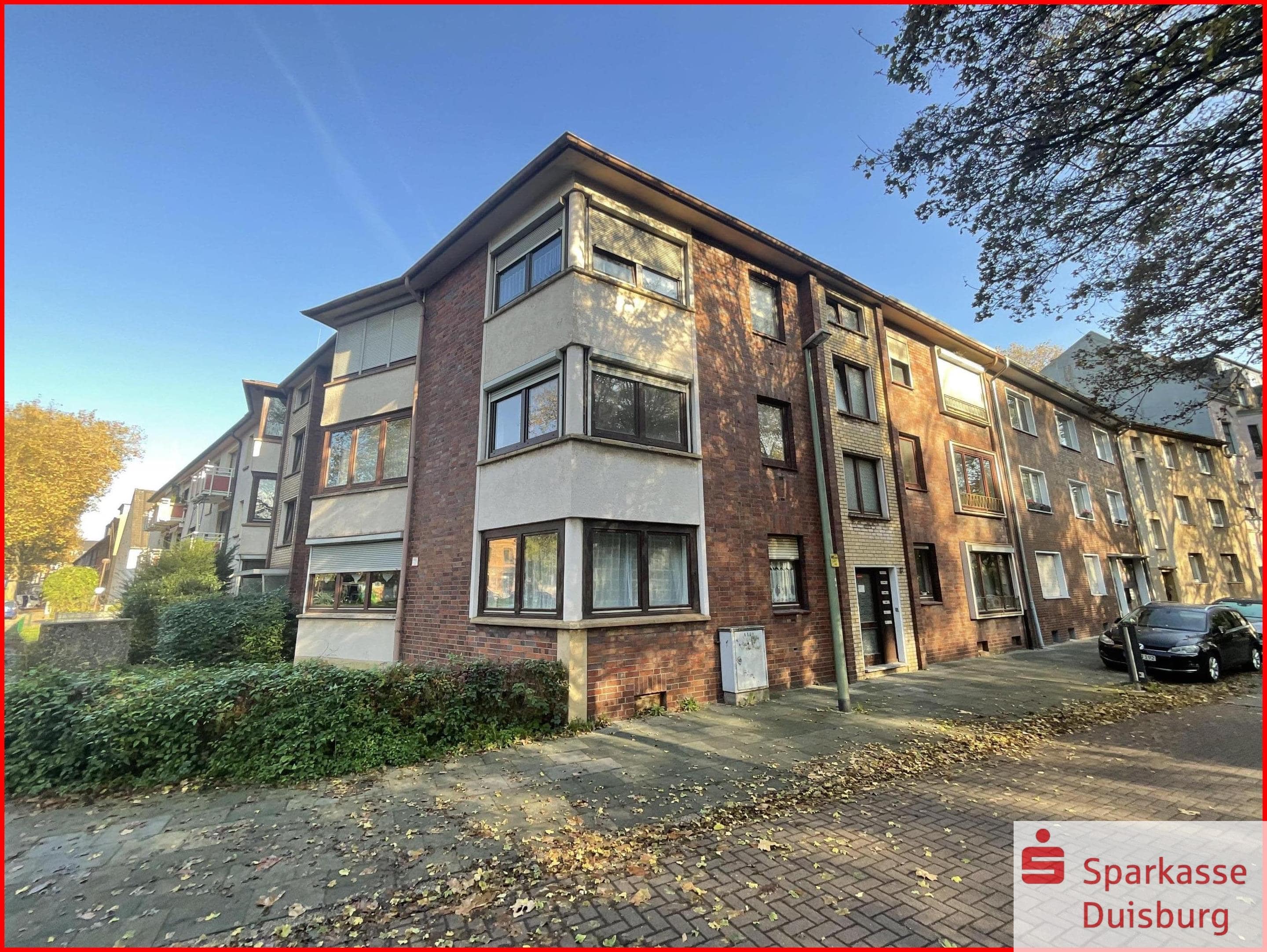 Wohnung zum Kauf 60.000 € 2 Zimmer 43 m²<br/>Wohnfläche 1.<br/>Geschoss Untermeiderich Duisburg 47137