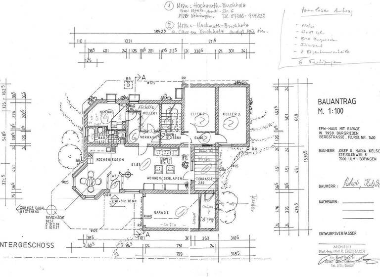 Wohnung zum Kauf provisionsfrei 199.000 € 2 Zimmer 68 m² EG Bergstr. 18 Burgrieden 88483