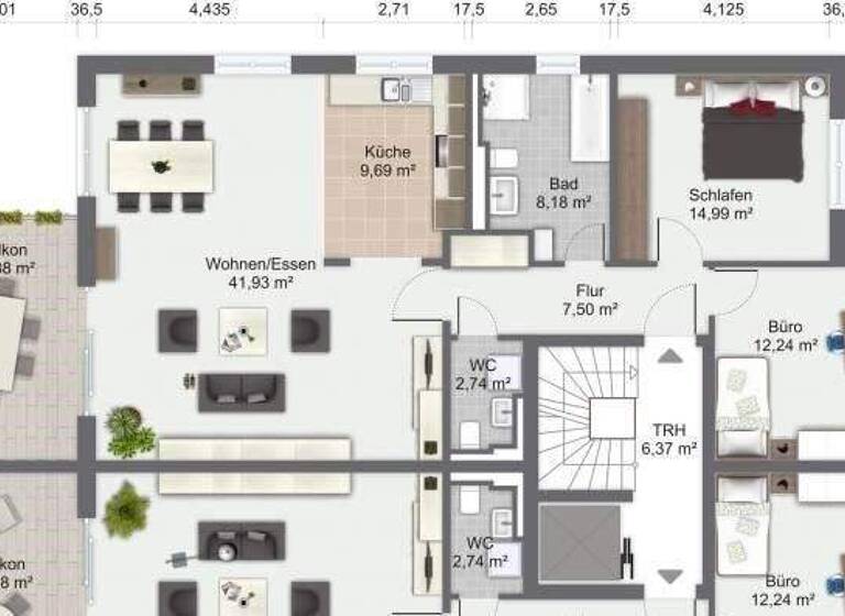 Wohnung zur Miete 1.200 € 3 Zimmer 102,8 m² frei ab 01.05.2026 Badenweiler 79410