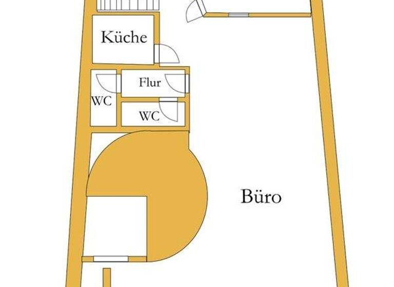 Bürofläche zur Miete provisionsfrei 4 Zimmer 190 m² Bürofläche teilbar ab 89 m² Schalaunische Strasse 5 Köthen Köthen (Anhalt) 06366