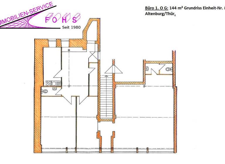 Bürofläche zur Miete 144 m² Bürofläche teilbar ab 110 m² Altenburg 04600