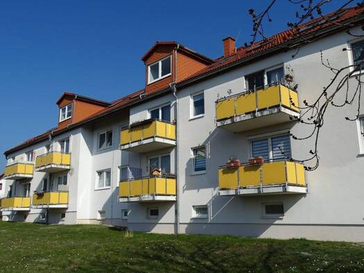 Wohnung zur Miete nur mit Wohnberechtigungsschein 280 € 2 Zimmer 55 m² 3. Geschoss Am Ellichlebener Weg 64b Stadtilm 99326