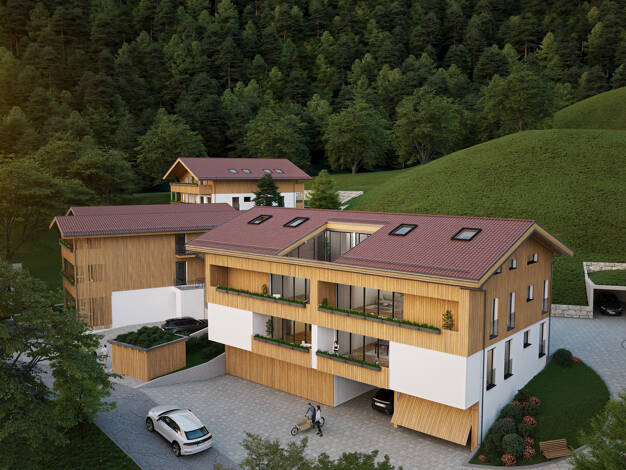Wohnung zum Kauf - Neubau provisionsfrei 961.000 € 4 Zimmer 141,3 m² Dachgeschoss, 2. Geschoss Franz-Prantl-Straße 24 Mühlbach Kiefersfelden 83088