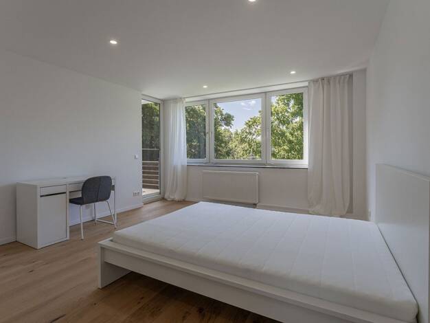 WG-Zimmer zur Miete Wohnen auf Zeit 557 € 25 m² 3. Geschoss Düsseldorf 40589