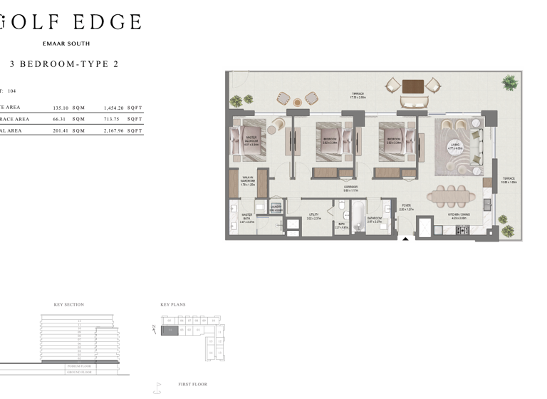Wohnung zum Kauf provisionsfrei 659.665 € 4 Zimmer 201,4 m² Dubai