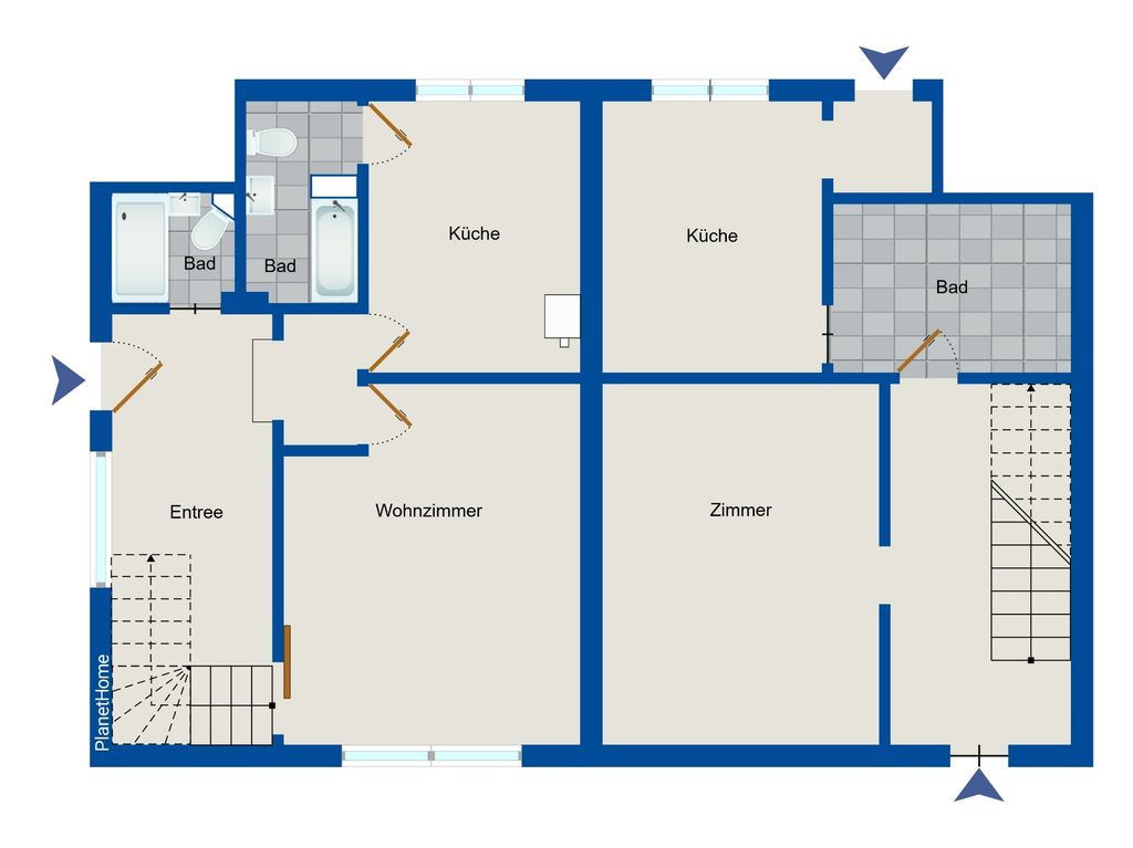 Doppelhaushälfte zum Kauf 127.000 € 5 Zimmer 134 m²<br/>Wohnfläche 651 m²<br/>Grundstück Niesky Niesky 02906