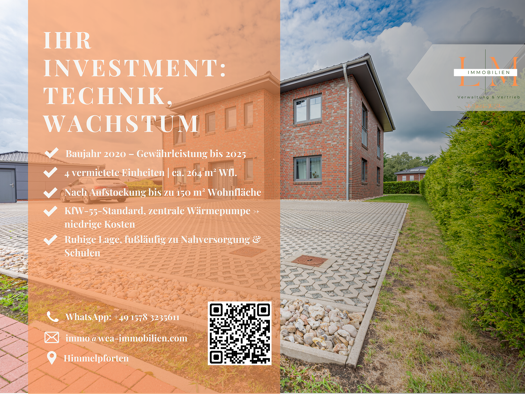 Mehrfamilienhaus zum Kauf provisionsfrei 1.039.000 € 8 Zimmer 264 m² 813 m² Grundstück Himmelpforten 21709