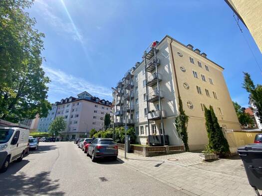 Wohnung zur Miete 1.450 € 2 Zimmer 54 m² Geschoss 1/4 frei ab sofort Alfonsstraße 7 Neuhausen-Nymphenburg München 80636