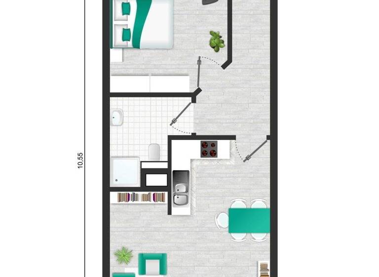 Wohnung zum Kauf 289.000 € 2 Zimmer 46 m² 3. Geschoss Heiligenhafen 23774