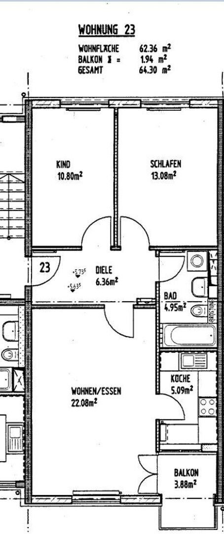 Wohnung zur Miete 400 € 3 Zimmer 64,3 m²<br/>Wohnfläche 3.<br/>Geschoss ab sofort<br/>Verfügbarkeit Am Klemmberg 3 Weißenfels Weißenfels 06667