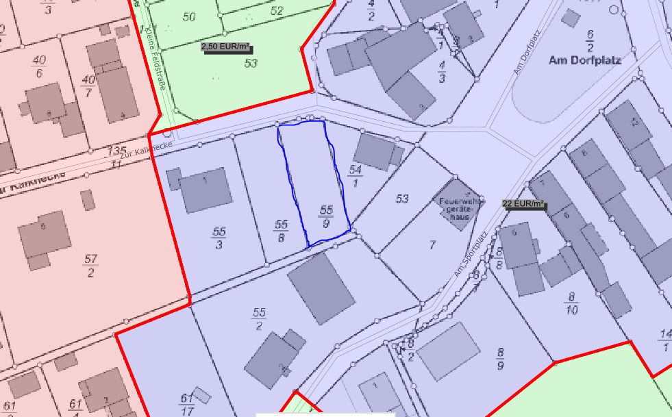 Grundstück zum Kauf provisionsfrei 75.000 € 510 m²<br/>Grundstück Zur Kalkhecke 5 Kammerbach Bad Sooden-Allendorf 37242