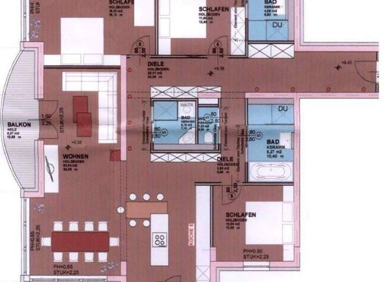 Wohnung zum Kauf provisionsfrei 760.000 € 8 Zimmer 135 m² Kötschachtaler Strasse 1 Bad Gastein 5640