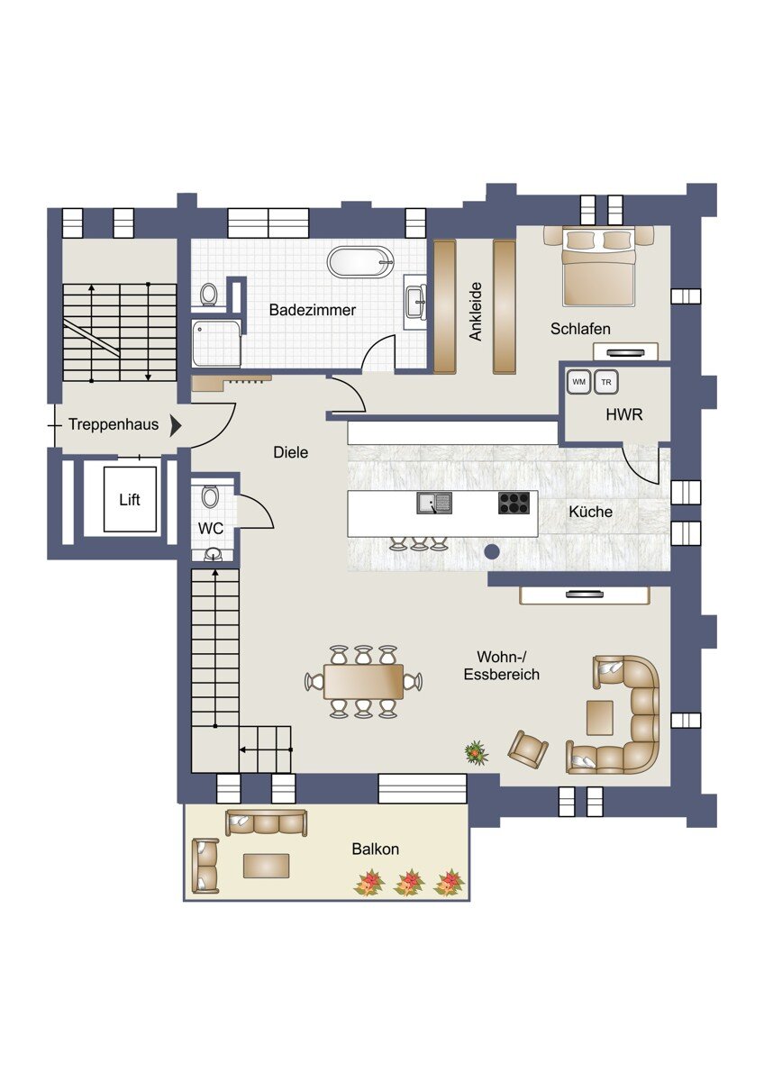 Wohnung zum Kauf 1.790.000 € 5 Zimmer 290 m²<br/>Wohnfläche Stadtzentrum Emden 26725