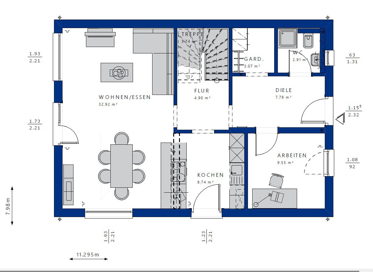 Doppelhaushälfte zum Kauf 1.109.000 € 5 Zimmer 140 m²<br/>Wohnfläche 351 m²<br/>Grundstück Holzkirchen Holzkirchen 83607