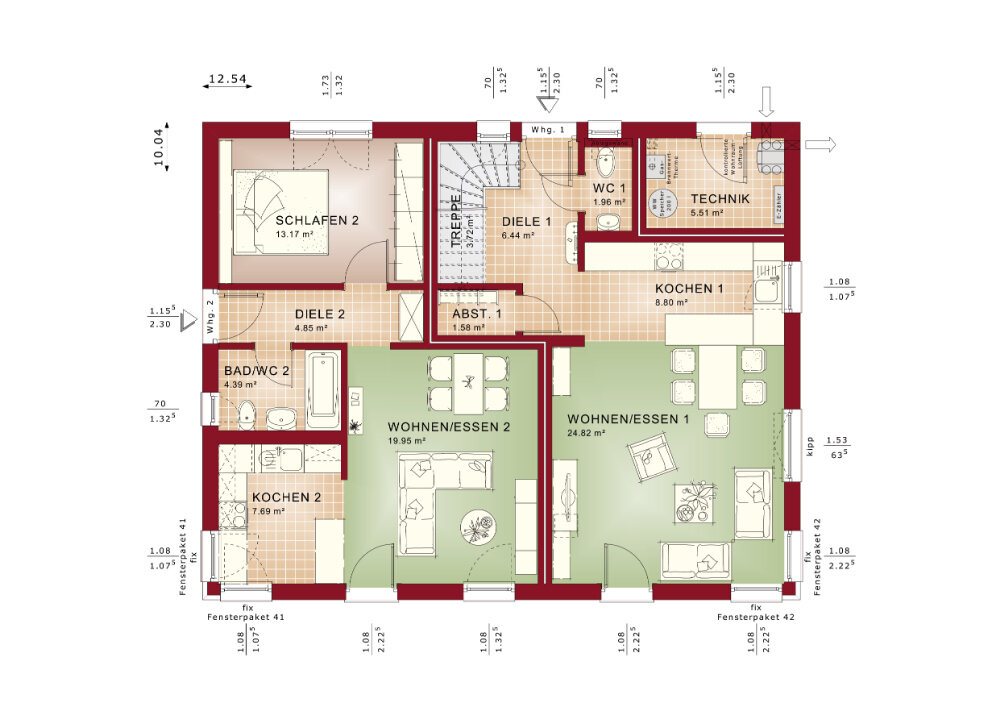 Haus zum Kauf provisionsfrei 786.436 € 12 Zimmer 210 m²<br/>Wohnfläche 583 m²<br/>Grundstück Wörrstadt Wörrstadt 55286