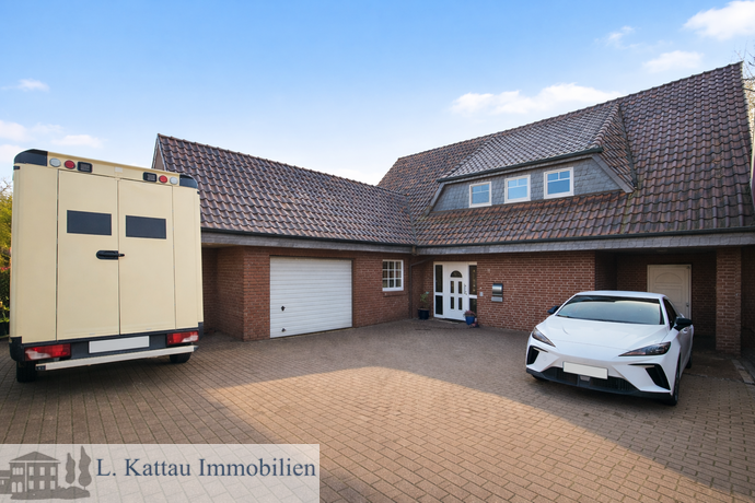Immobilie in Ritterhude - G 22 IHLPOHL - gepflegtes Einfamilienhaus mit zusätzlichem Wohn- und Geschäftshaus auf einem Grundstück - Bild 0