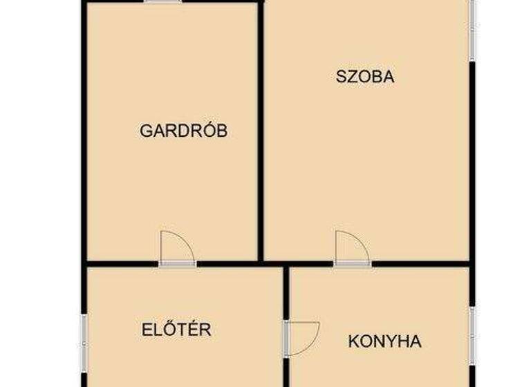 Haus zum Kauf 49.200 € 1,5 Zimmer 65 m² 342 m² Grundstück Héreg 2832