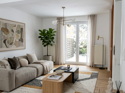 Reihenmittelhaus zur Miete 610 € 3 Zimmer 60,7 m² 85 m² Grundstück Wilhelm-Külz-Straße 5 Zschornewitz Gräfenhainichen 06791