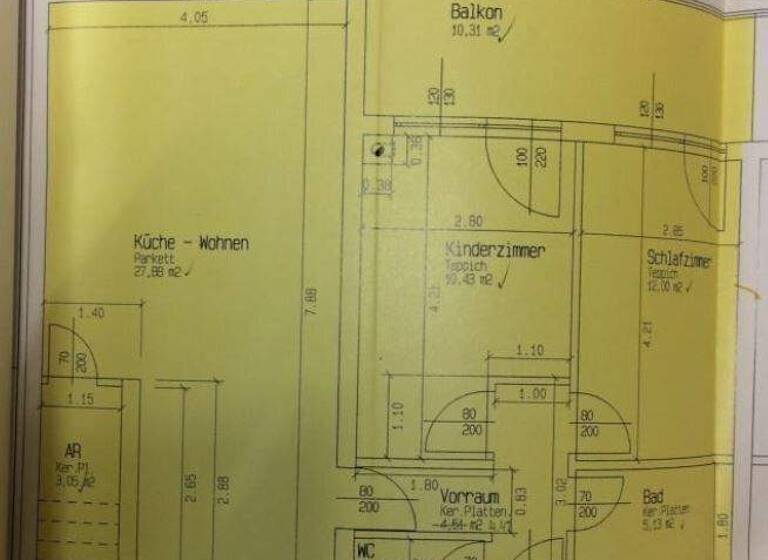 Wohnung zum Kauf 129.000 € 3 Zimmer 64,4 m² 1. Geschoss Frohsdorf 2821