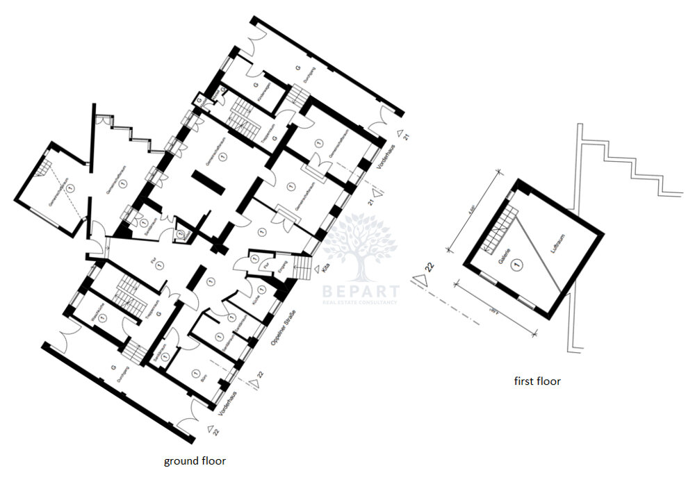 Bürofläche zum Kauf provisionsfrei 4.998 € 8 Zimmer 251,9 m²<br/>Bürofläche Oppelner Straße 21/22 Kreuzberg Berlin 10997