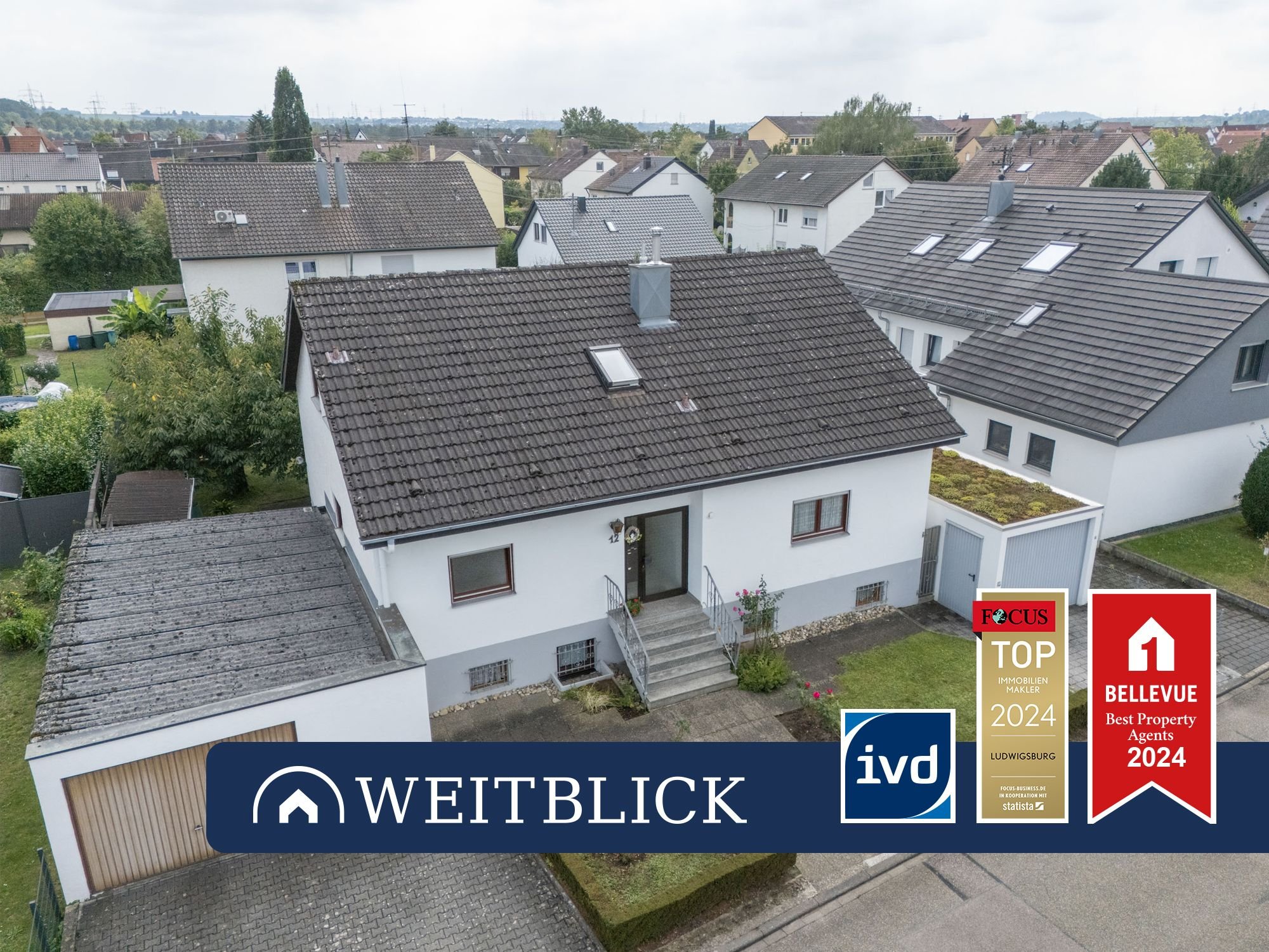 Mehrfamilienhaus zum Kauf 745.000 € 6 Zimmer 160 m²<br/>Wohnfläche 701 m²<br/>Grundstück Pleidelsheim 74385