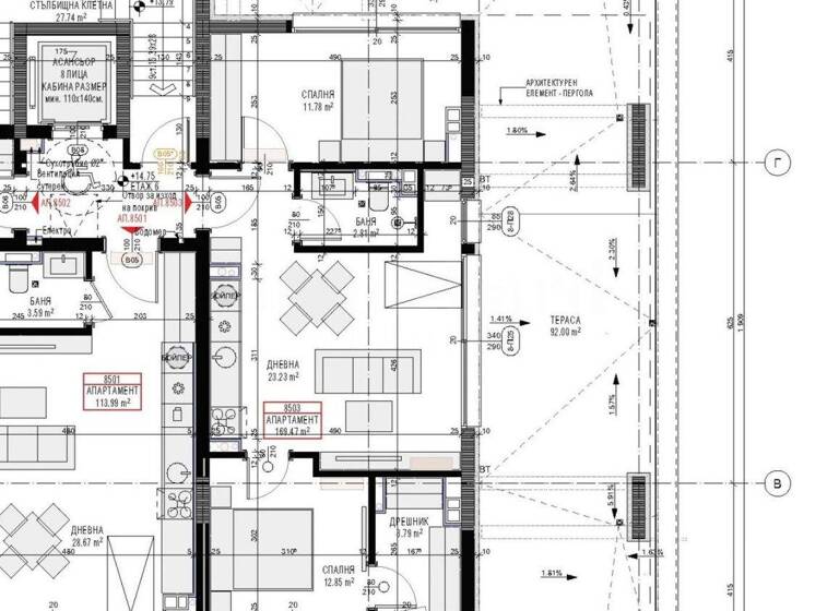 Studio zum Kauf 196.850 € 3 Zimmer 194,2 m² Sunny Beach