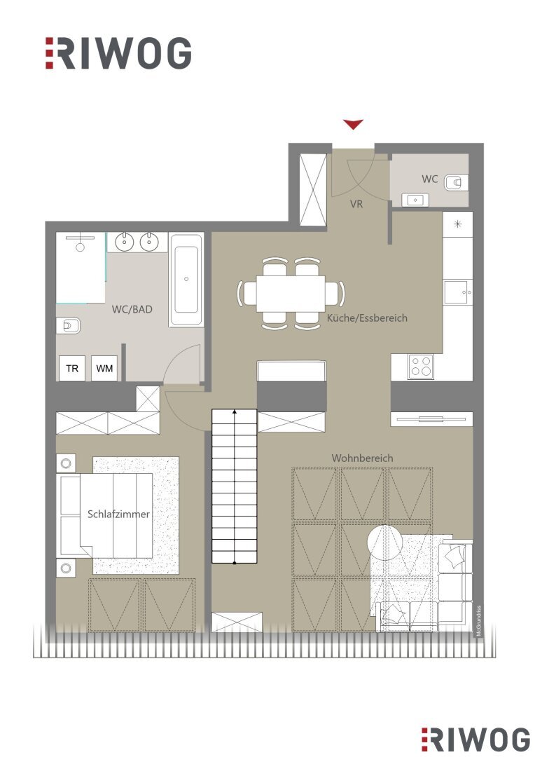 Wohnung zur Miete 2.439 € 3 Zimmer 101,5 m²<br/>Wohnfläche 3.<br/>Geschoss Wien 1180