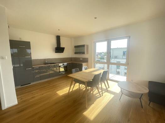 Penthouse zur Miete - Erstbezug 1.165 € 3 Zimmer 103 m² Kirchdorf Kirchdorf an der Iller 88457