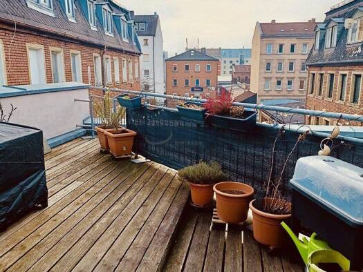 Studio zur Miete 795 € 1 Zimmer 49 m² 3. Geschoss frei ab 01.05.2026 Salzstraße 10 Südstadt Fürth 90762